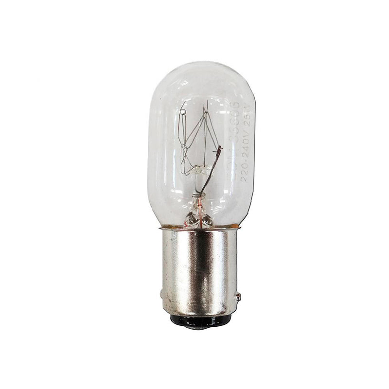 LÂMPADA INCANDESCENTE MÁQUINA DE COSTURA BAIONETA 25W