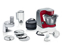 Bosch MUM5X720 robô de cozinha 1000 W 3,9 l Vermelho, Prateado Ba
