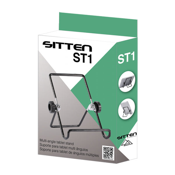 SITTEN ST1 - SUPORTE METÁLICO, REGULÁVEL, PARA TABLETS E SMARTPHO