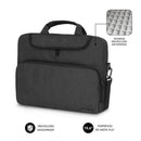 MALETÍN SUBBLIM AIR PADDING PARA PORTÁTILES HASTA 15.6" GRIS OSCU