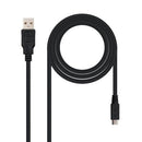 Nanocable 10.01.0500 cabo USB 0,8 m USB 2.0 USB A Micro-USB B Pre
