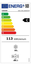 MINI ARCA VERTICAL DE ENCASTRE LIEBHERR SUFC 3703