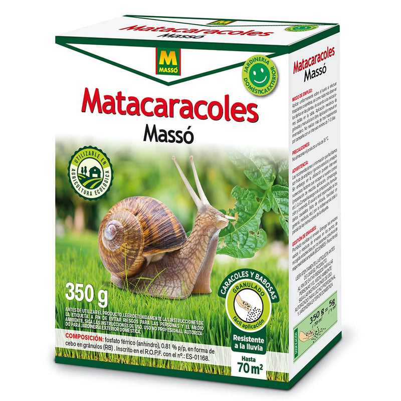 MOLUSCICIDA LESMAS E CARACOIS 350G 231654 MASSÓ