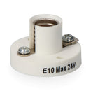 CASQUILHO LAMPADA MINIATURA MIGNONETTE E10 (SO INSTAL. 12V O INFE