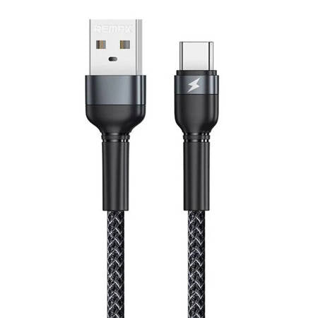 CABO USB-C REMAX JANY ALLOY, 1 M, 2,4 A PRETO