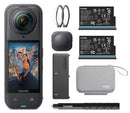 CÁMARA DIGITAL DEPORTIVA INSTA360 X5 ESSECIAL KIT 8K ÁNGULO DE VI