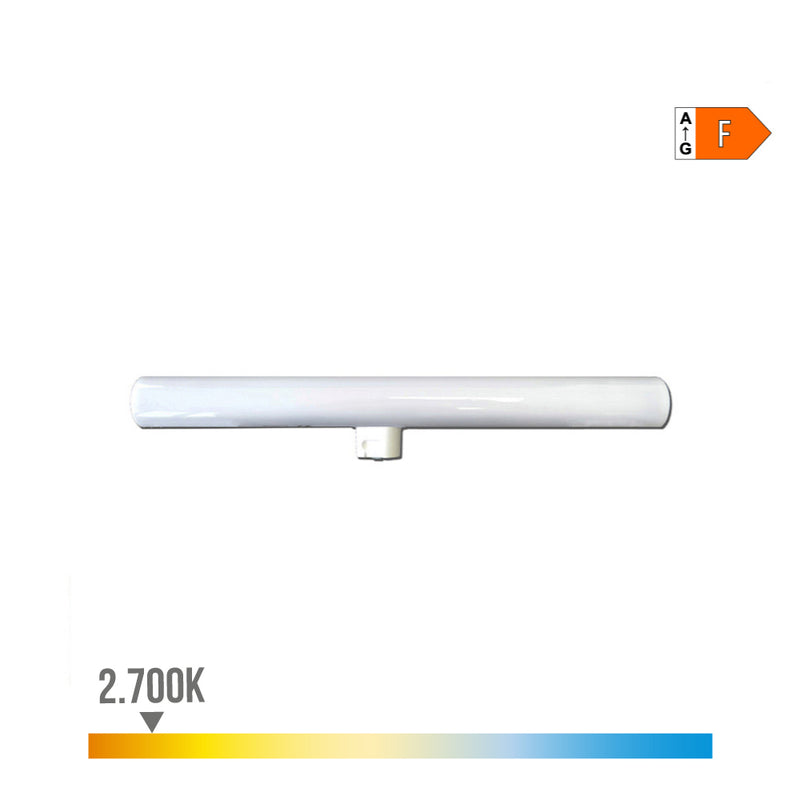 LÂMPADA LED LINESTRA 1 CASQUILHO S14D 7W 600LM 2700K LUZ QUENTE 3