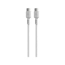CABLE HUNE ECO USB-C A USB-C 100CM BLANCO NIEVE