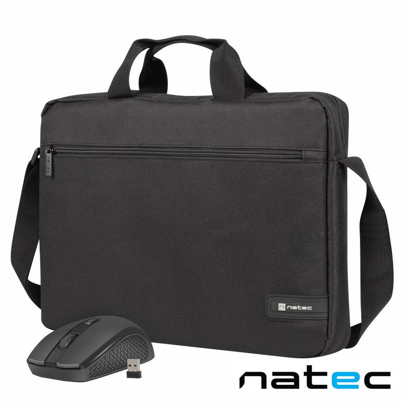 MALA P COMPUTADOR 15.6" C RATO S FIOS NWY-1799 NATEC