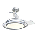 VENTILADOR DE TETO LED 3 PÁS RETRÁTEIS ANTILA MINI 40W 4000 LM PR