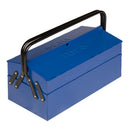 CAIXA PORTA FERRAMENTAS 2 PEGAS E 3 BANDEJAS 400X210X190MM 902021
