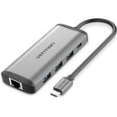DOCKING USB TIPO-C VENTION CNDHB 1XHDMI 3XUSB 1XUSB TIPO-C 1XRJ45