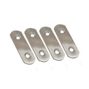 PLACA RETA PARA UNIÃO PLC14, AÇO INOXIDÁVEL, 40 X 16 X 1,5 MM. 4