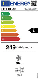 CONGELADOR VERTICAL INFINITON CV265L85XEN