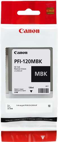 TINTEIRO CANON PFI-120 PRETO MATE