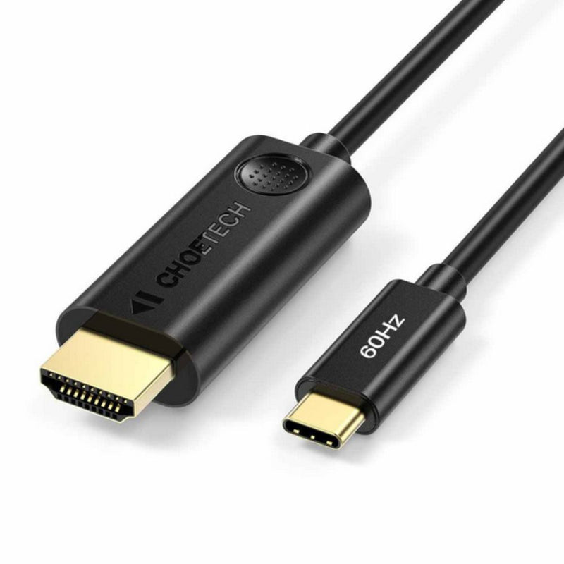 CABO HDMI MACHO  USB-C MACHO PRETO 4K 1.8M