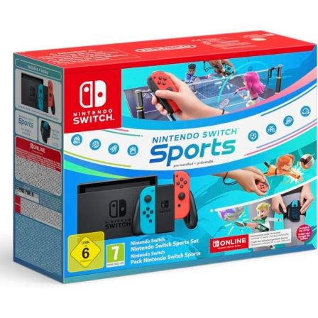 CONSOLA NINTENDO SWITCH +SPORTS PACK