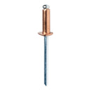 BLÍSTER DE 50 REBITES Ø4X10MM ALU+BROCA COBREADO 5001462 RAPID