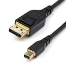StarTech.com DP14MDPMM2MB cabo DisplayPort 2 m Mini DisplayPort P