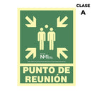 SINAL DE EVACUAÇÃO ´´PUNTO DE REUNION´´ CLASSE A (PVC 1MM) 22.4