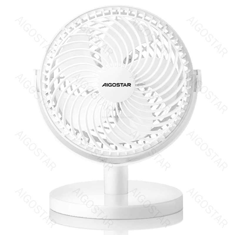 VENTILADOR DE MESA PORTÁTIL, 6 POLEGADAS, 5 LÂMINAS, 2 VELOCIDADE