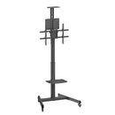 NAPOFIX SUPORTE CHAO MOVEL HORIZONTAL 37">70" ROTATIVO 90º HAS PR