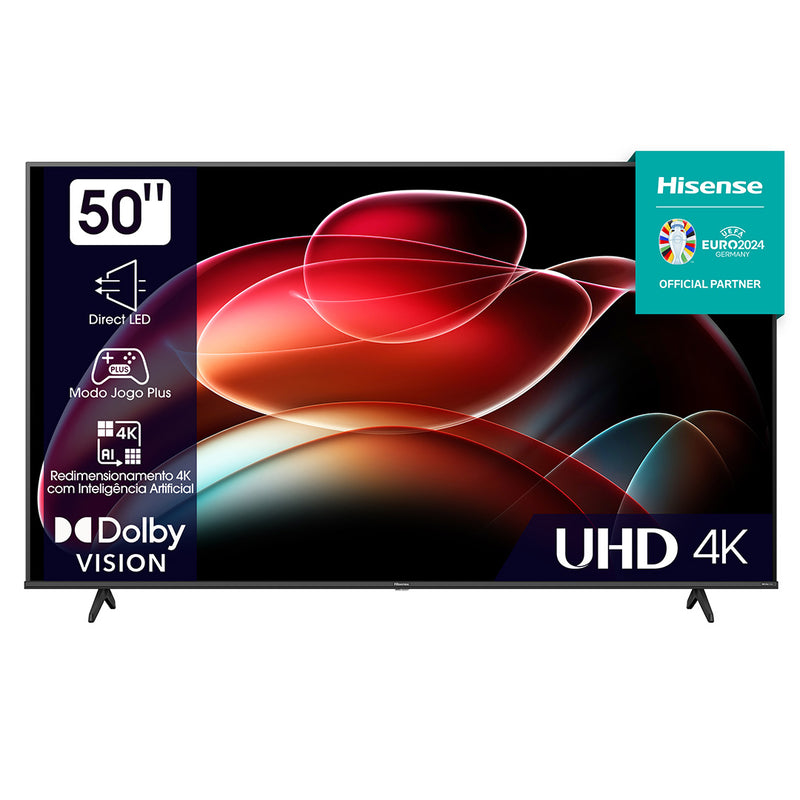 TELEVISOR HISENSE DLED 50A6K 50" ULTRA HD 4K SMART TV WIFI
