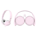 Sony MDR-ZX110 Headphones Com fios Faixa de cabeça Música Rosa