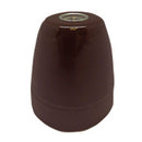 CASQUILHO CERÂMICO VINTAGE E27 4A 100 W 250 V~ MARROM, Ø47 X 59 M