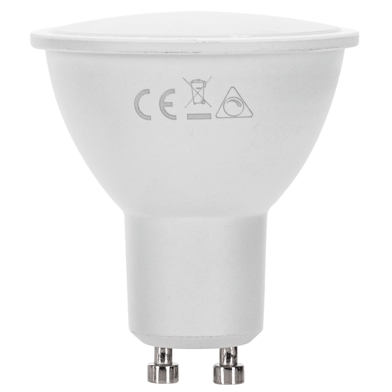 LED GU10 4,9W 4000K COPO DE LÂMPADA DIMINUÍDO