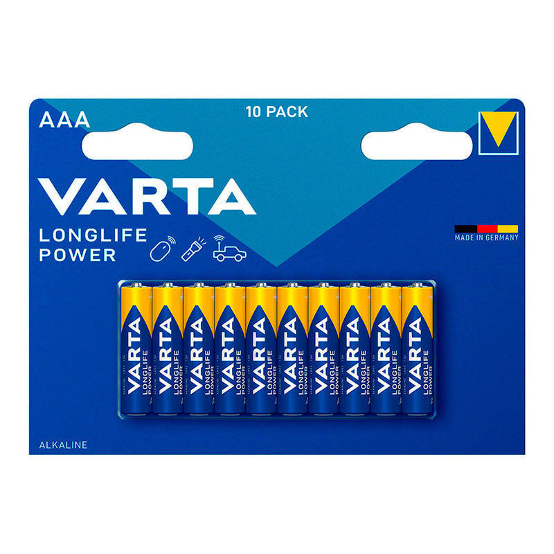 Varta High Energy AAA 10-pack Bateria descartável Alcalino