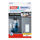 FITAS VELCRO EXTRA FORTE 10CM X 50MM 2 PARES BRANCO 55228 TESA
