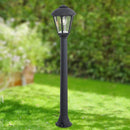 LANTERNA BALIZA COM POSTE GIAFFA/GIAMPY, E27, PRETO, Ø210 X 995 M