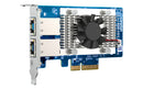 QNAP QXG-10G2T cartão de rede Interno Ethernet 10000 Mbit/s