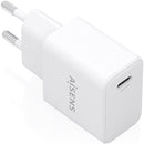 CARGADOR DE PARED GAN AISENS A110-1023 1XUSB TIPO-C 20W BLANCO