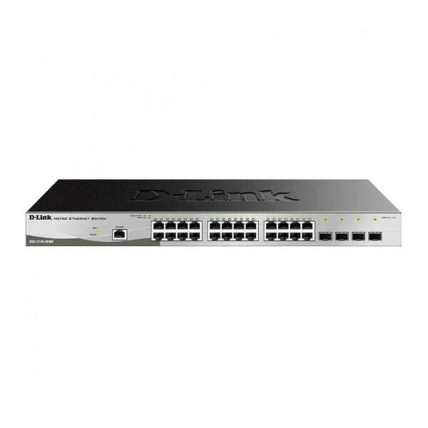 D-LINK 28-PORT GIGABIT POE+ SMART SWITCH INCL 4-PORT SFP COMBO (3