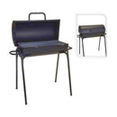CHURRASQUEIRA COM TAMPA PRETA, Ø33 X 63 X 89 CM