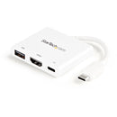 StarTech.com CDP2HDUACPW base & duplicador de portas Com fios USB