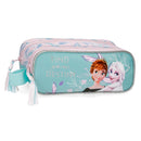 ESTOJO ESCOLAR DISNEY FROZEN MEMORIES C/ ZIPER DUPLO