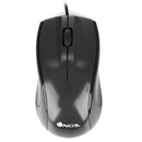 NGS Black Mist rato Mão direita USB Type-A Ótico 800 DPI