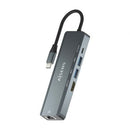 AISENS ASUC-5P011-GR base & duplicador de portas Com fios USB 3.2