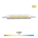LÂMPADA LINEAL LED 118MM R7S 9W 1250LM 4.000K LUZ DIA Ø1,6X11,8CM