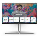 AOC MONITOR NANO IPS 32" 16:9 4K UHD 4MS 60HZ HDMI DP USB COLUNAS