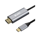 CABLE UNI ADAPTADOR TIPO-C A HDMI 4K CE