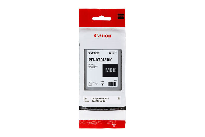 TINTEIRO CANON PFI-030 PRETO MATE