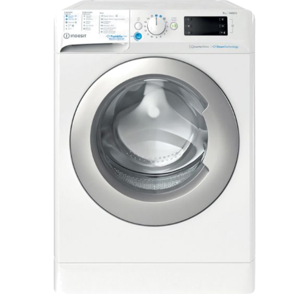 MÁQUINA DE LAVAR ROUPA INDESIT BWE91496XWSVSPT( 1400 RPM - 8 KG -