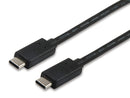 Equip 12888307 cabo USB 1 m USB 2.0 USB C Preto