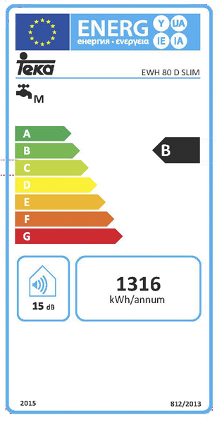 TERMOACUMULADOR TEKA EWH80DSLIM