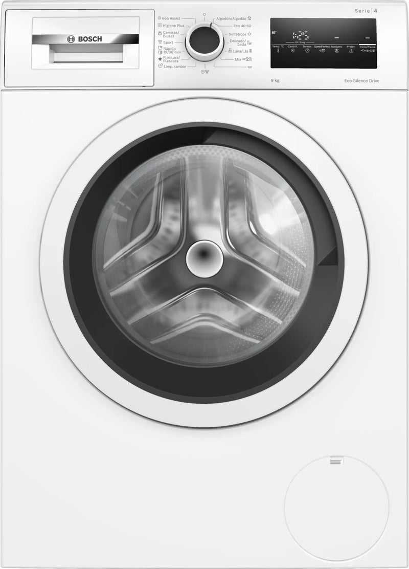 MÁQUINA DE LAVAR ROUPA BOSCH WAN24200EP( 1200 RPM - 9 KG - BRANCO