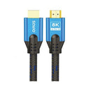 CABLE HDMI 2.1 (M) TRENZADO 8K SAVIO CL-169 5M